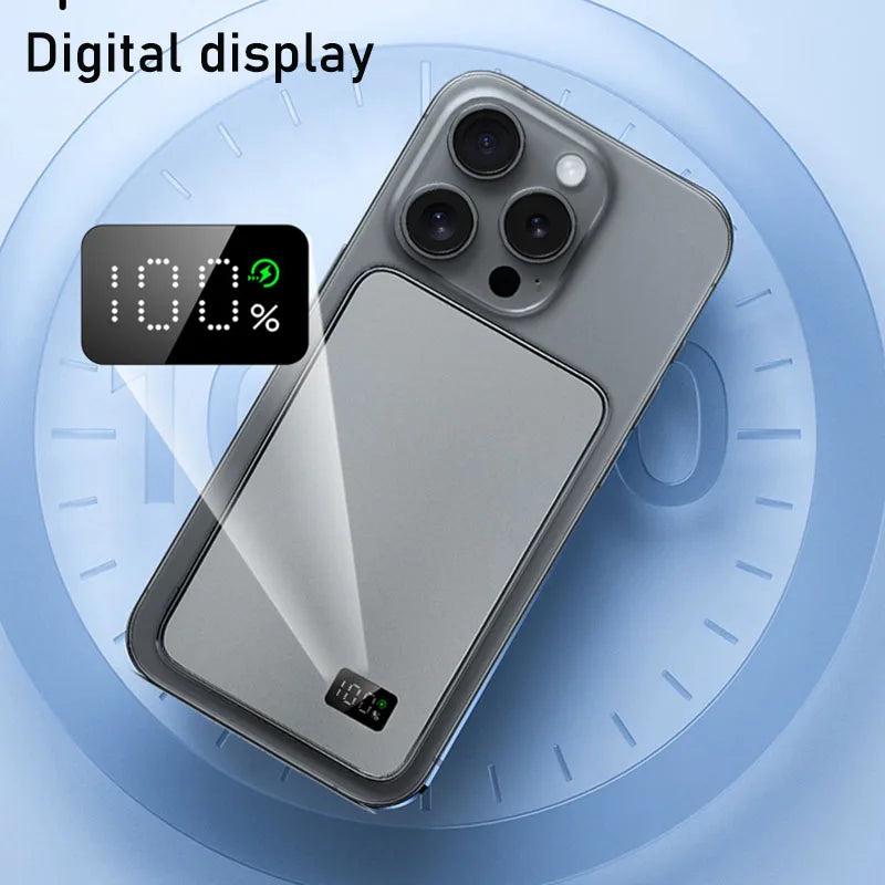 Purilite Select 10000mAh Ultra-Thin Magnetic Wireless Power Bank