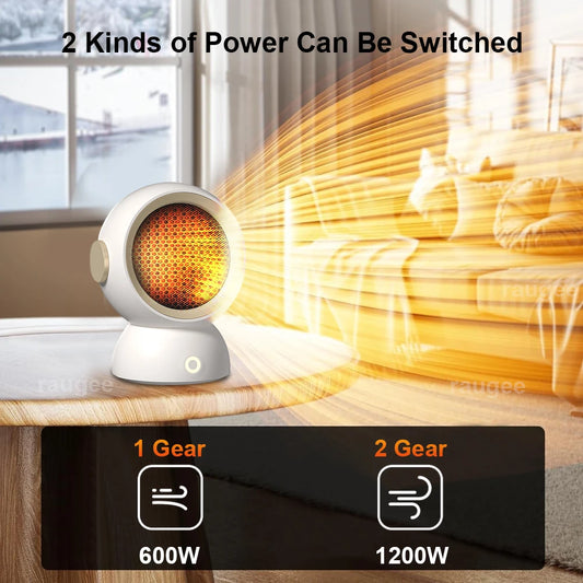 Purilite Select 1200W Mini Fan Heater