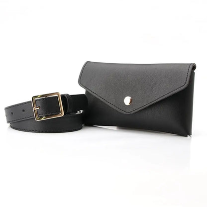 Purilite Women’s PU Leather Waist Bag