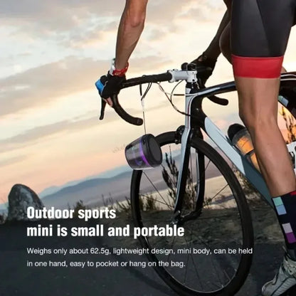 Purilite Select 2024 Mini Pocket Bluetooth Speaker Magnetic RGB Ambient Light TWS Stereo MP3 Player