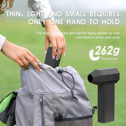 Purilite Select | Turbo Jet Fan Handheld Air Blower | 130,000 RPM Electric Snow Blower | Rechargeable Car Ice & Snow Cleaner