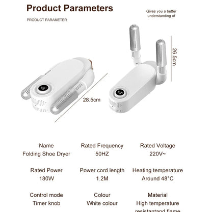 Purilite Select – Shoe Dryer with Sterilization, Dehumidification &amp; Quick Drying Function