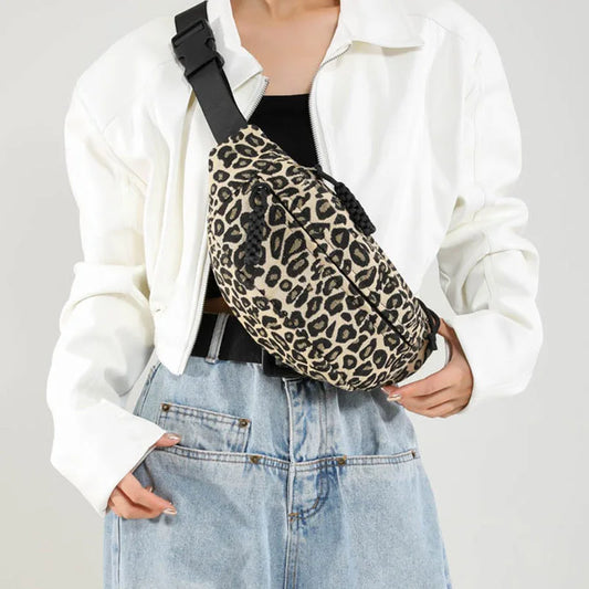 Purilite Select Leopard Print Women Waist Pack