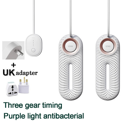 Purilite Select | Portable Electric Shoe Dryer with Timer & Constant Temperature Drying
