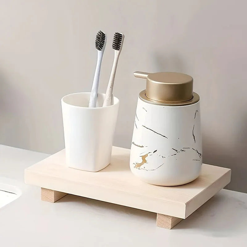 Purilite Select Wooden Tray Pedestal Stand