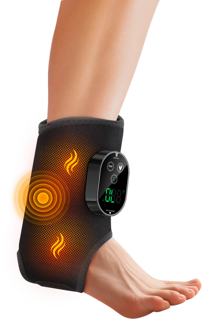 Purilite Select™ Dual Motor Heat & Vibration Rechargeable Foot and Ankle Massager
