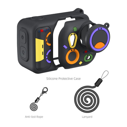 Purilite Select Silicone Protective Case – Anti-Loss Strap Go Ultra Protective Case with Detachable Lens Cap – Full Body  Shockproof Camera Cover