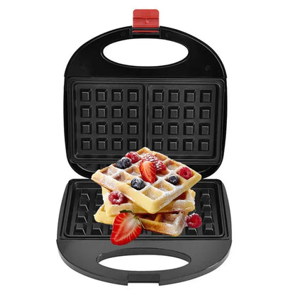 750W Nonstick Electric Waffle Maker Cooking Kitchen Appliances Non-stick Iron Pan Breakfast Waffles Machine Sandwich Maker Press - PuriLite