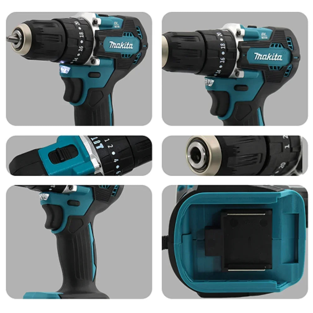 Purilite Select 18V Brushless Electric Drill – Cordless Screwdriver & Impact Drill