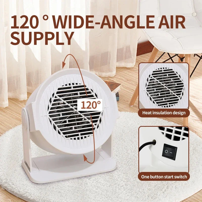 Purilite Select Portable Silent Wall-Mounted Electric Heater – Compact &amp; Safe Warmth for Home and Office