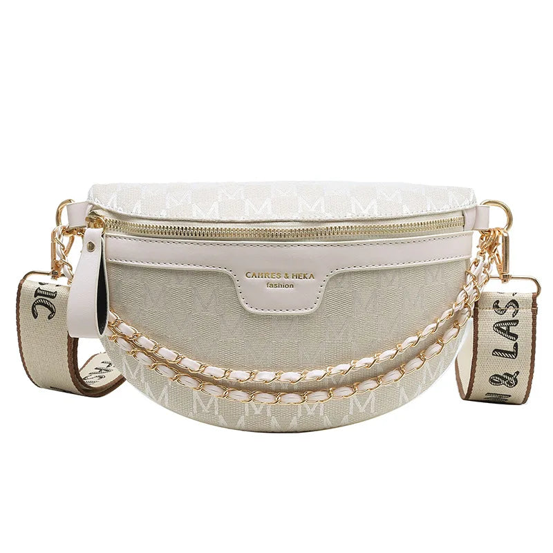 Purilite Select Women’s Plaid Letter Canvas Fanny Pack