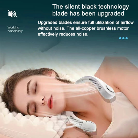 Purilite Select Neck Fan – Bladeless, Wearable, and Built for Summer Comfort