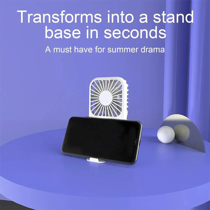 Purilite Select – Ultra-Quiet Portable Mini Fan (USB Rechargeable)