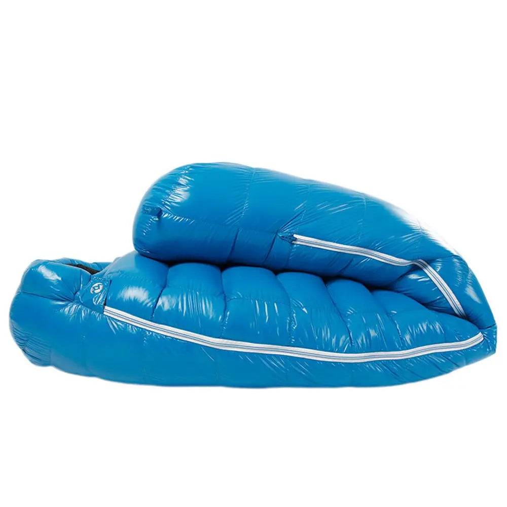 Purilite Select Lightweight Duck Down Sleeping Bag | Cold Weather Backpacking & Camping Mummy Sleeping Bag