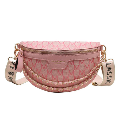 Purilite Select Women’s Plaid Letter Canvas Fanny Pack