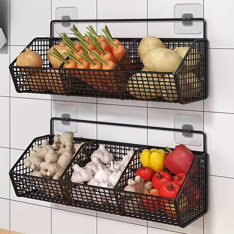 Purilite Select Wall-Mounted Kitchen Storage Basket