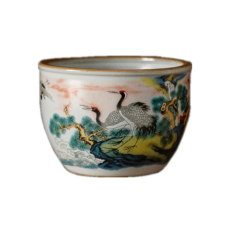 Purilite Select™ Handcrafted Ru Kiln Ceramic Tea Cup – 130ml