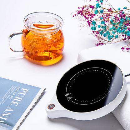 Purilite Select | Smart Cup Warmer Heating Coaster with 5 Temperature Levels & Auto Shut-Off