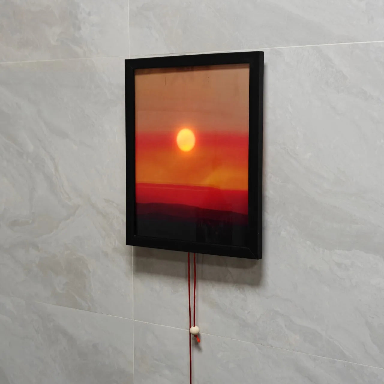 Purilite Select Sunrise Sunset Ambient Lamp – Modern Lift-Up Wall Decor Light, Minimalist Bedroom & Living Room Mood Lighting - PuriLite