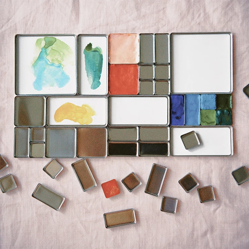 Purilite Select Magnetic Aluminum Watercolor Palette Box