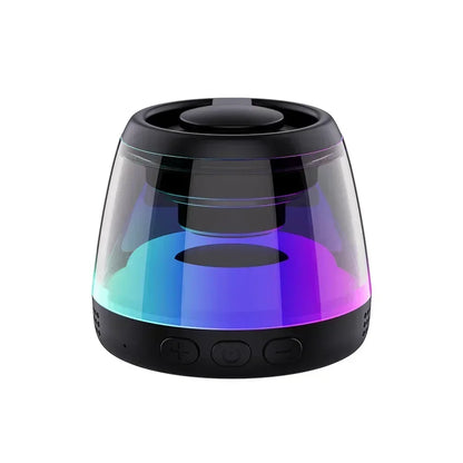 Purilite Select 2024 Mini Pocket Bluetooth Speaker Magnetic RGB Ambient Light TWS Stereo MP3 Player