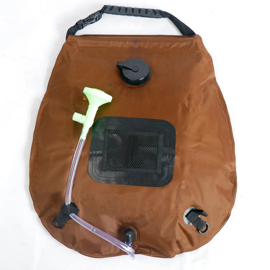 Purilite Select Solar Shower Bag 20L | Portable Outdoor Solar Heated Camping Shower