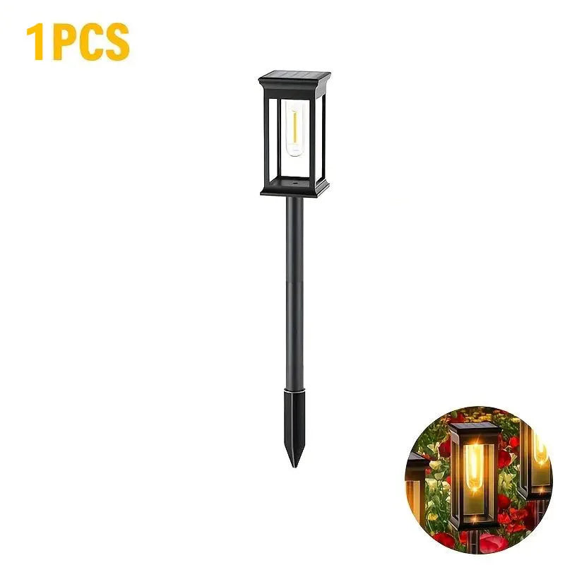 Purilite Select Solar Garden Pathway Lights Outdoor Waterproof Landscape Lawn Lights with Automatic On/Off
