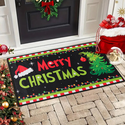 Purilite Select Christmas Welcome Doormat – Festive Outdoor Carpet for Merry Christmas & New Year 2025 Decor