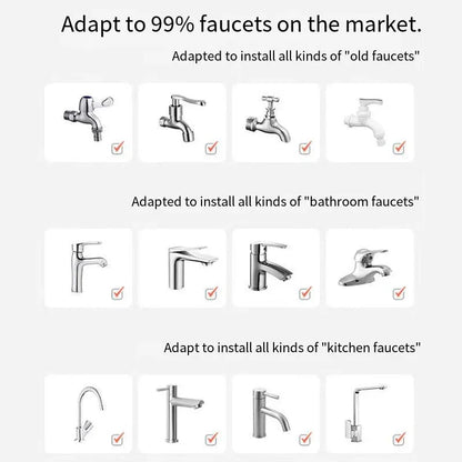 Purilite Select™ T08 Ceramic Faucet Water Filter – Ultra-Fine Filtration for Everyday Use