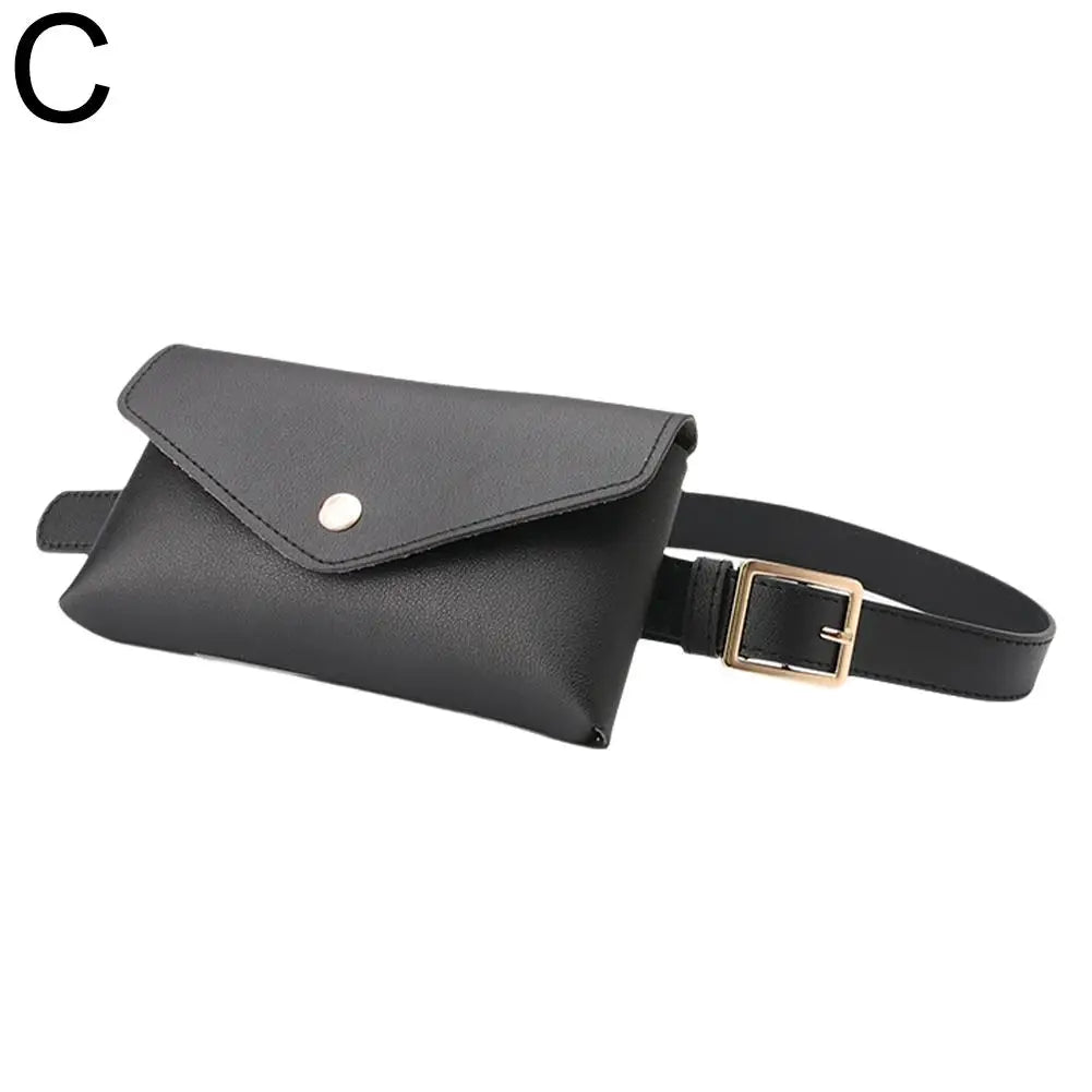 Purilite Women’s PU Leather Waist Bag