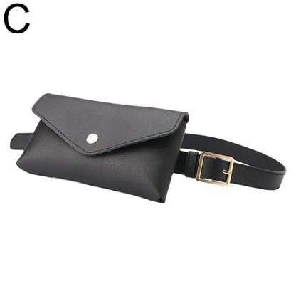 Purilite Women’s PU Leather Waist Bag