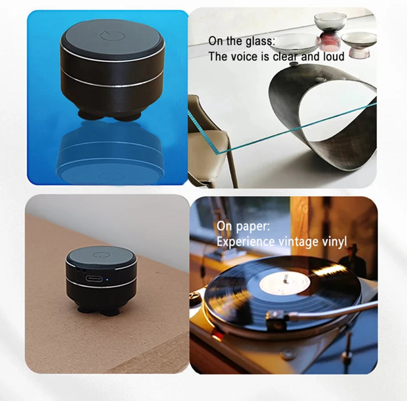 Purilite Select – Bone Conduction Wireless Speaker with Sucker Mount