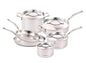 Kirkland Signature 5-ply Clad Stainless Cookware Set, 10-pieces - PuriLite