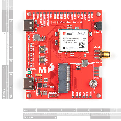 SparkFun MicroMod GNSS Carrier Board (ZED-F9P)