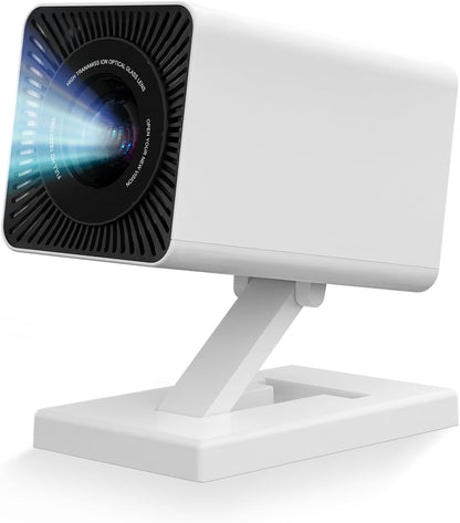 Portable 4K Mini Projector - Full HD 1080P Supported with 5G WiFi and Bluetooth, Auto Keystone, Compatible TV Stick, Video Games, HDMI, USB, Smartphone, iOS, Android