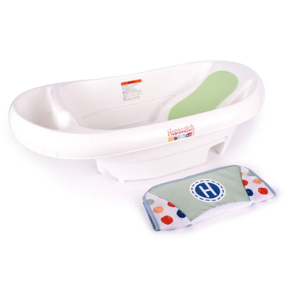 Baby Bathtub for Newborn to Toddler | 3-in-1 Bath Tub with Sling, Non-Slip Design & 31.2-Inch Size