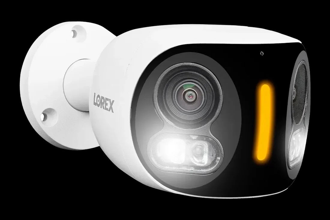 4K Dual-Lens Wi-Fi Security Camera | 180° Panoramic View, Smart Lighting and Auto-Tracking