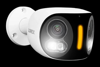 4K Dual-Lens Wi-Fi Security Camera | 180° Panoramic View, Smart Lighting and Auto-Tracking