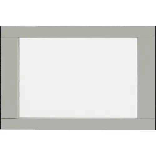 Interion® Modular Partition Stacking Panel with Glass, 24"W x 16"H - PuriLite