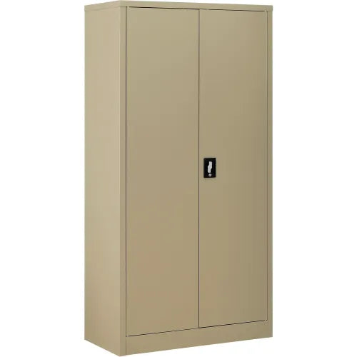 Global Industrial™ Wardrobe Cabinet Easy Assembly 36x18x72 Tan