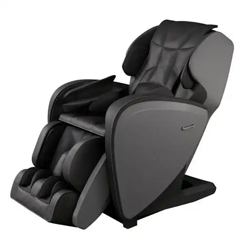 Panasonic Full Body Heated Massage Chair with Shiatsu Sole Rollers and 9 Auto Programs - Black (EPMAF1K)