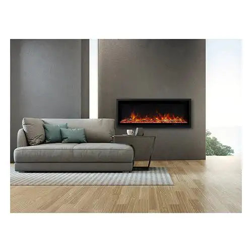Paramount 42" Kennedy II Commercial Grade Electric Fireplace - Black (EFWM502) - PuriLite