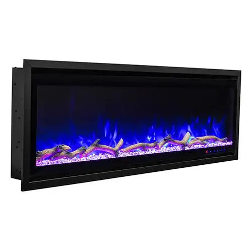 Paramount 42" Kennedy II Commercial Grade Electric Fireplace - Black (EFWM502)