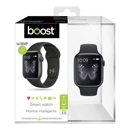 Boost Bluetooth Smartwatch w/ 1.4" Touchscreen (BSWT500)