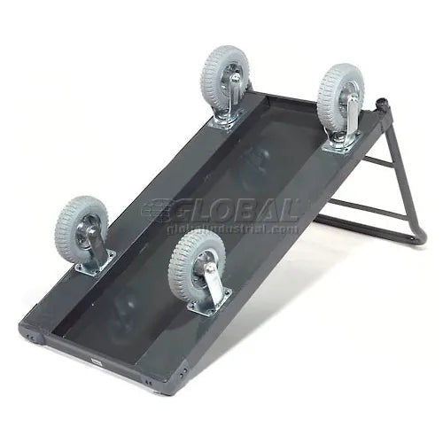 Global Industrial™ Steel Deck Truck 48x30 1200 Lb. Cap. 8" Pneumatic Casters - Ergo Handle