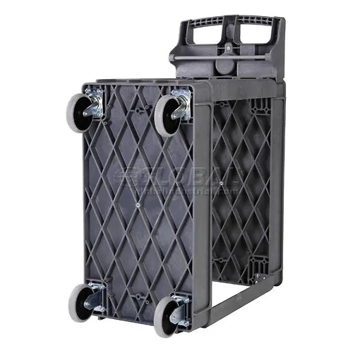 Global Industrial™ Utility Cart w/2 Shelves & 5" Casters, 500 lb. Capacity, 40"L x 17"W x 33"H