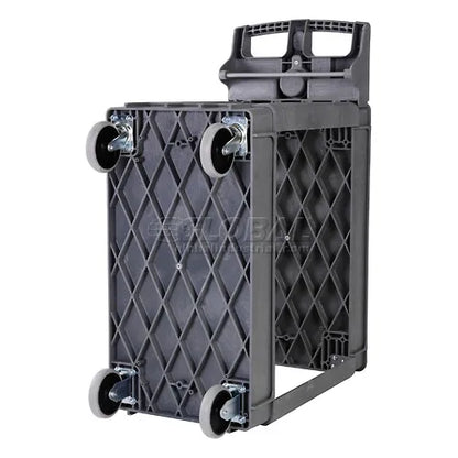 Global Industrial™ Utility Cart w/2 Shelves & 5" Casters, 500 lb. Capacity, 40"L x 17"W x 33"H