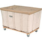 Global Industrial™ Basket Bulk Truck, Canvas, 24 Bushel Capacity