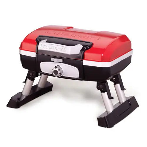 Cuisinart Petite Gourmet Portable Tabletop Gas Grill - Red (CGG180TC)