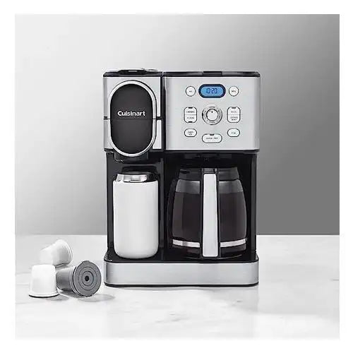 Cuisinart SS-16C Coffee Center® 2-IN-1 Coffeemaker, 12-cup Glass Carafe (SS-16C) - PuriLite